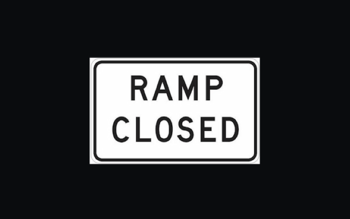 Mustang Ridge Ramp Closure