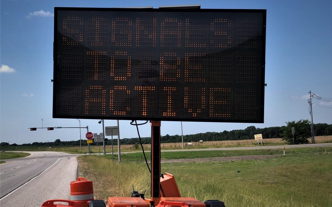 Signals at SH 130 frontage and SH 142 to be activated