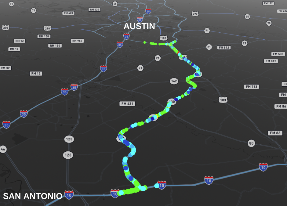 SH 130 Concession Company Using Satellite Technology to Monitor Road Conditions for Predictive Maintenance on 41-Mile Facility